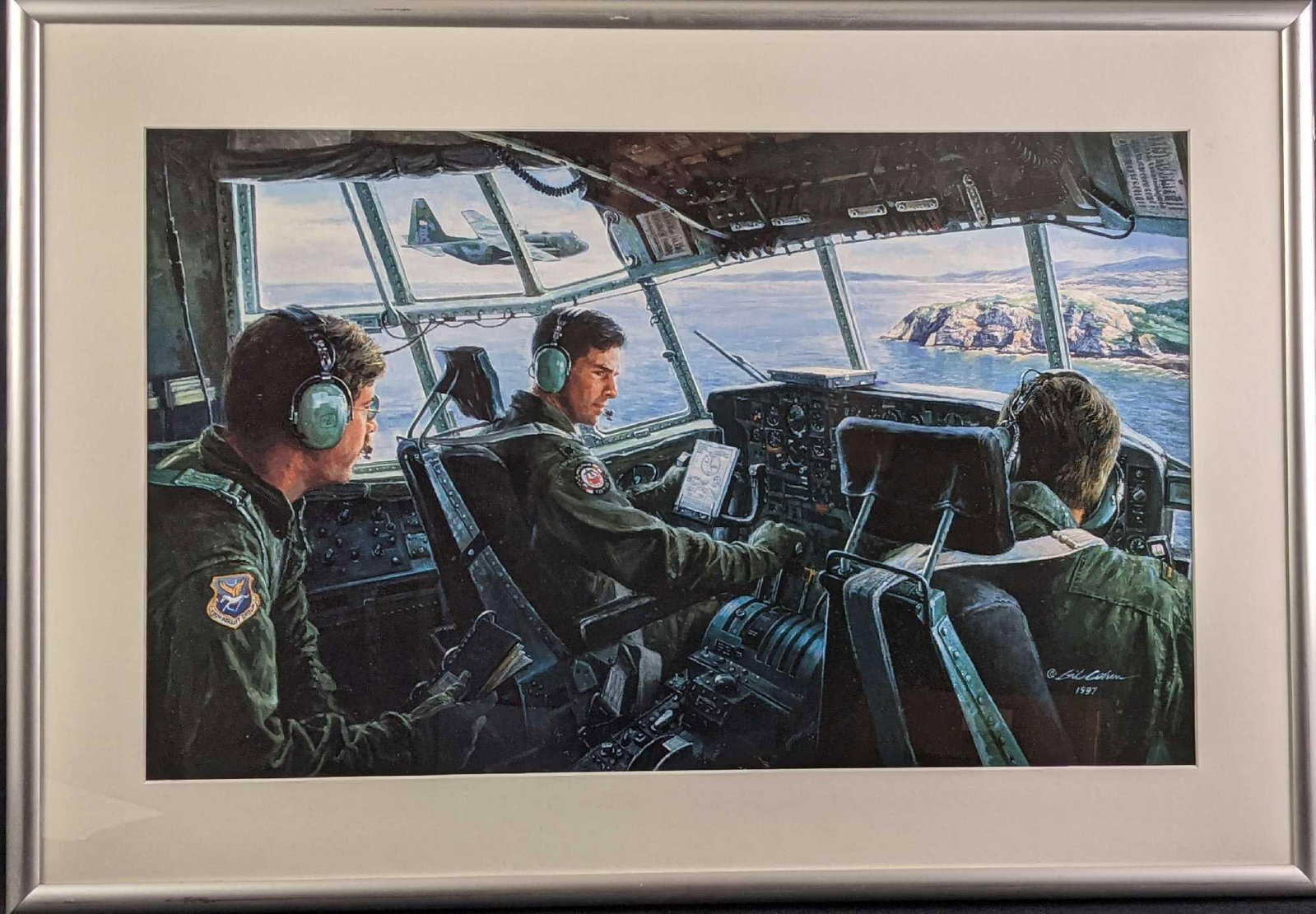Framed On the Deck Over Scotland by Gil Cohen (1 of 6)