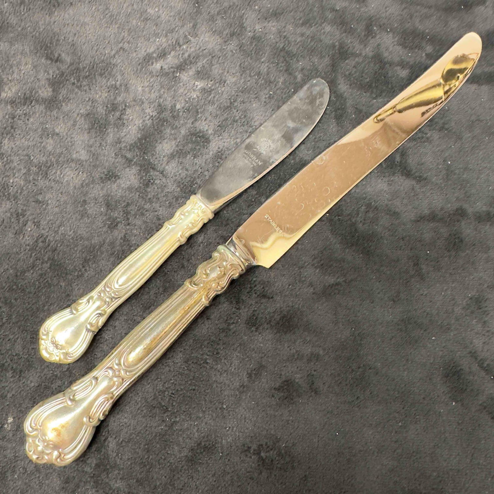 Gorham Chantilly Flatware Sterling Silver Silverware 70 Pieces - 16