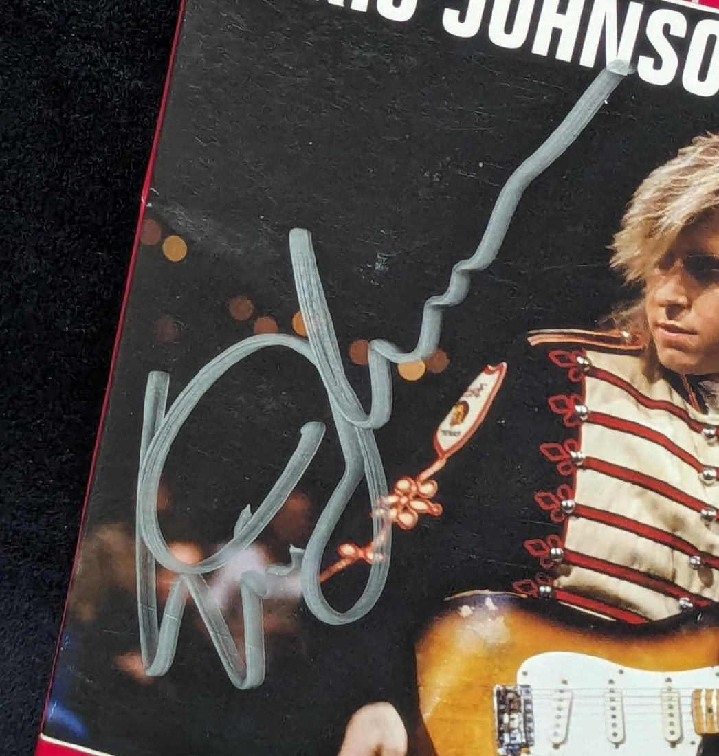 Eric Johnson Autographed Live From Austin DVD - 2