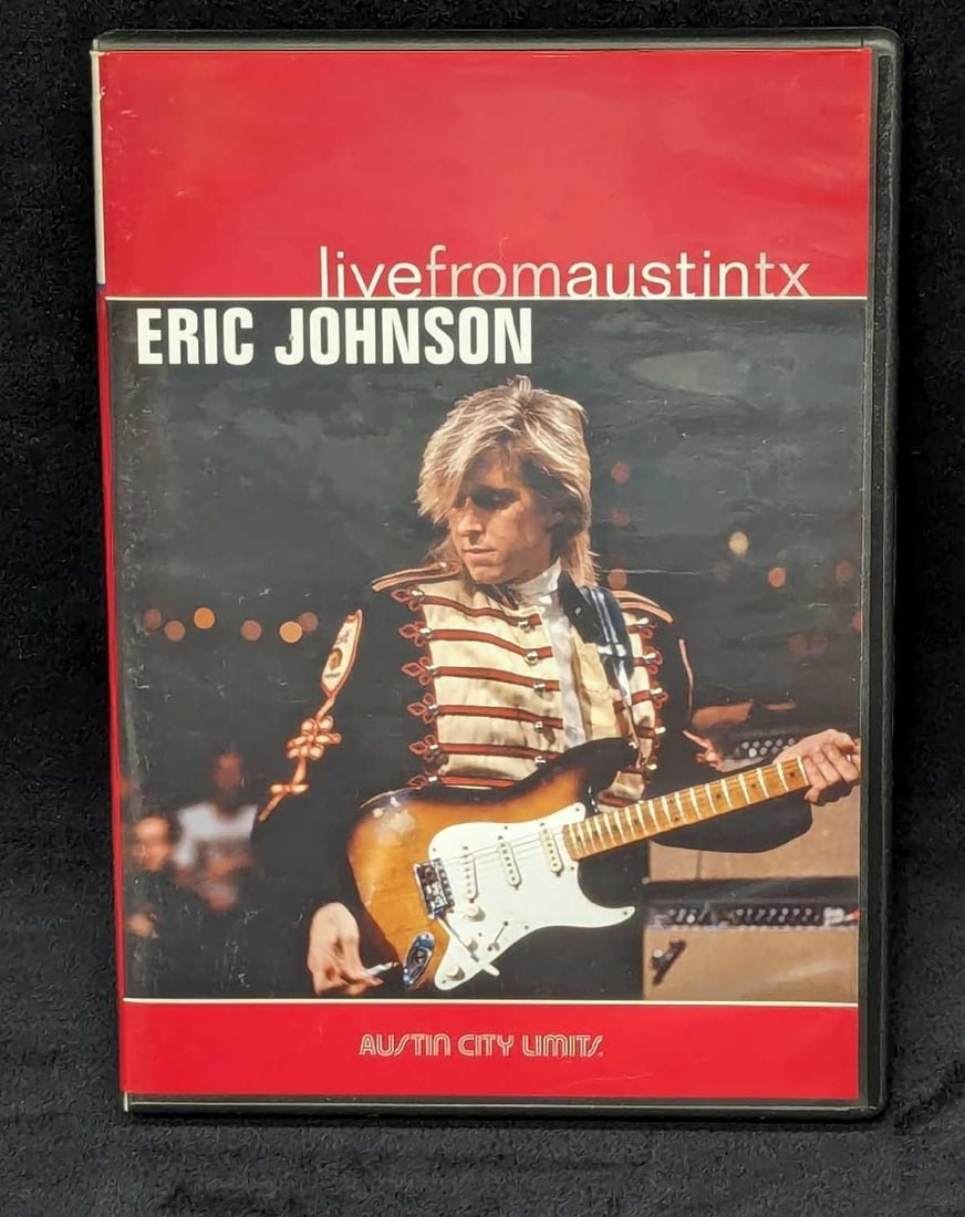 Eric Johnson Autographed Live From Austin DVD - 4