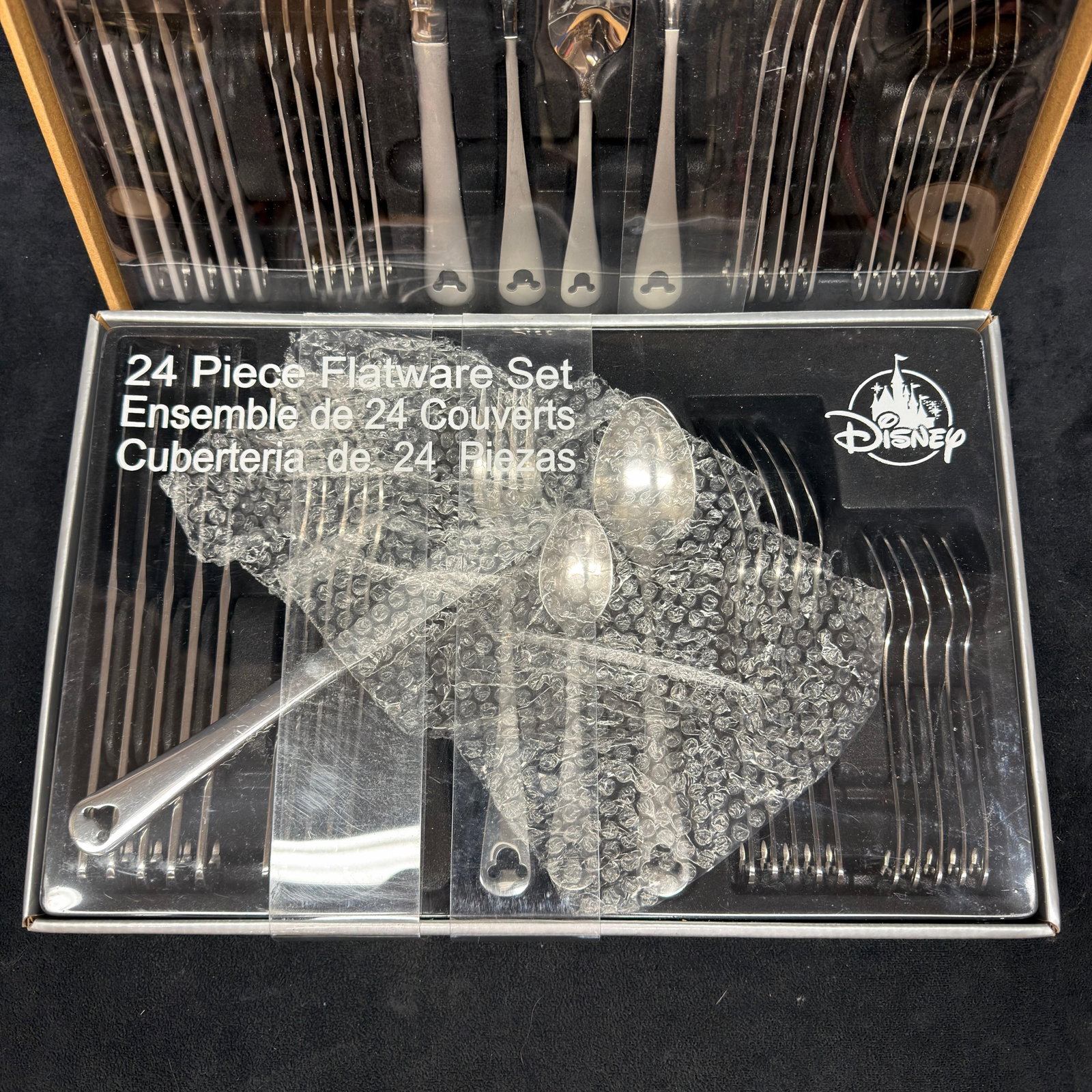 Disney Mickey Mouse Icon Flatware Set 24 Piece Two - 2