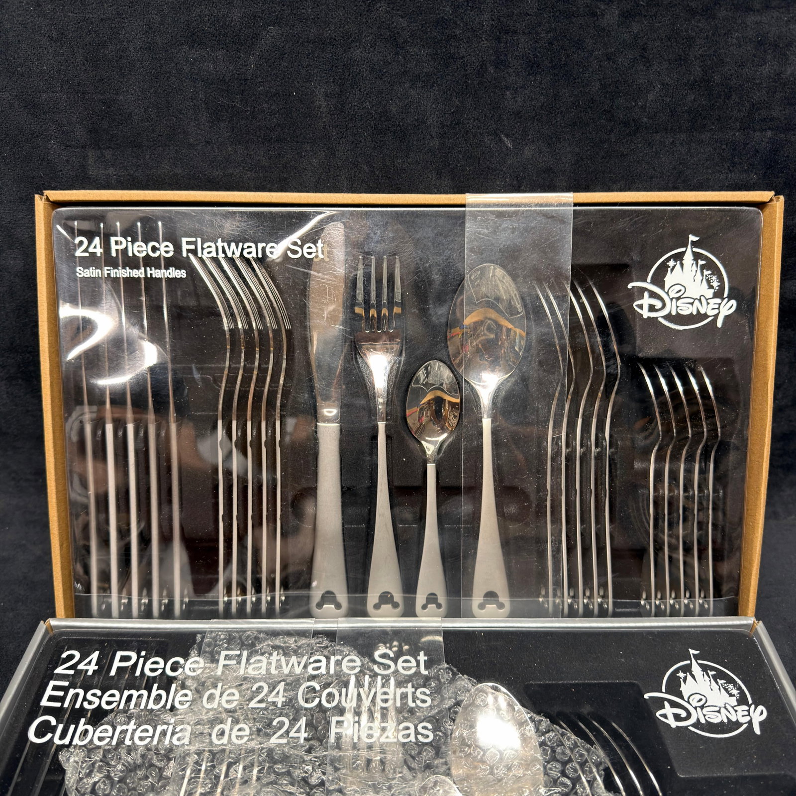 Disney Mickey Mouse Icon Flatware Set 24 Piece Two - 3