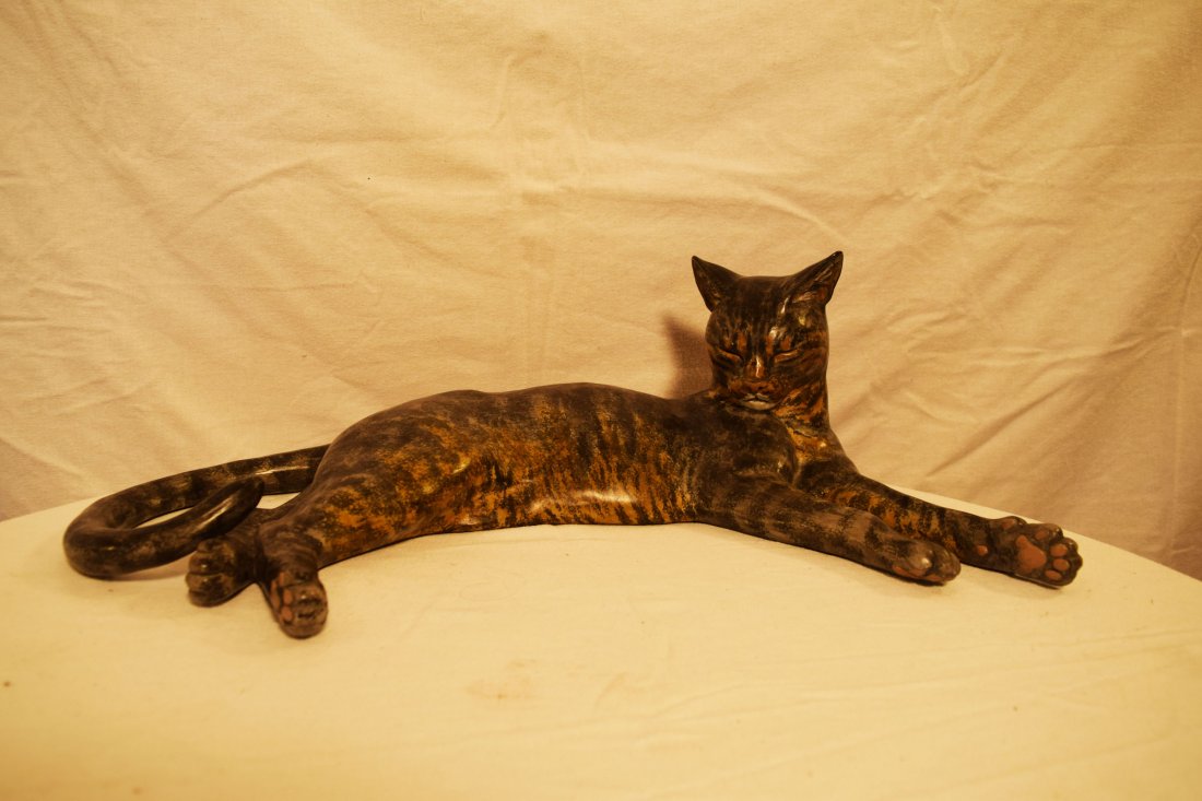 Cat Sculpture (1 of 2)