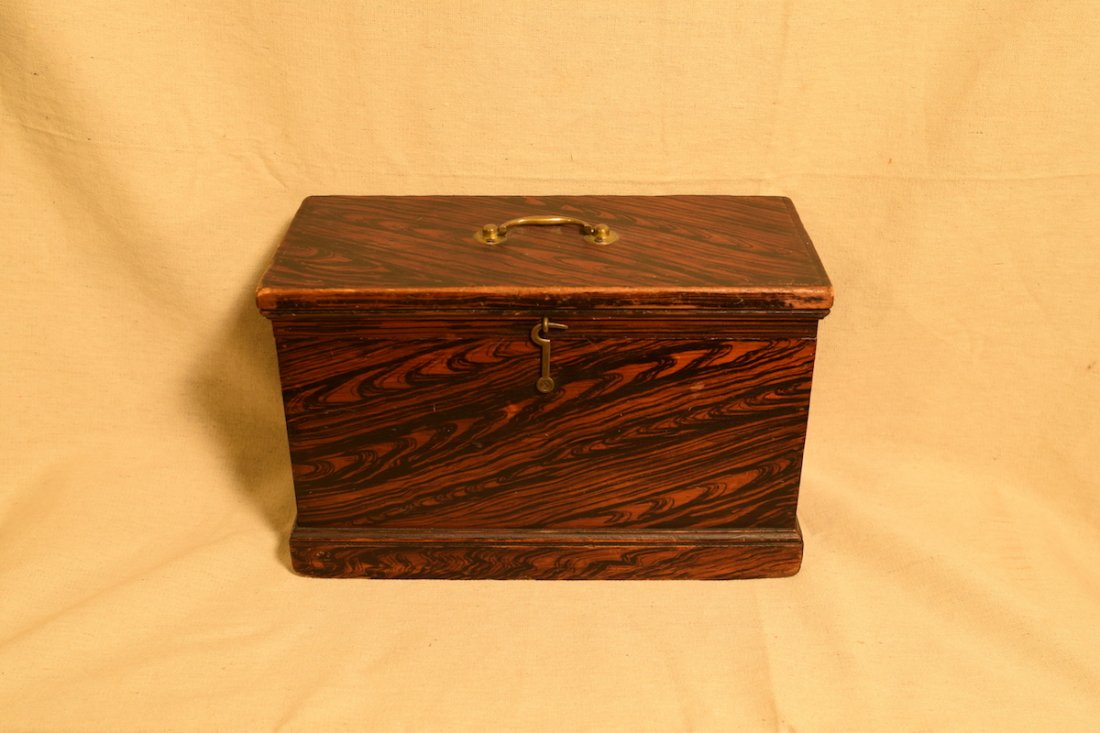 Grain Painted Document Box (1 of 3)