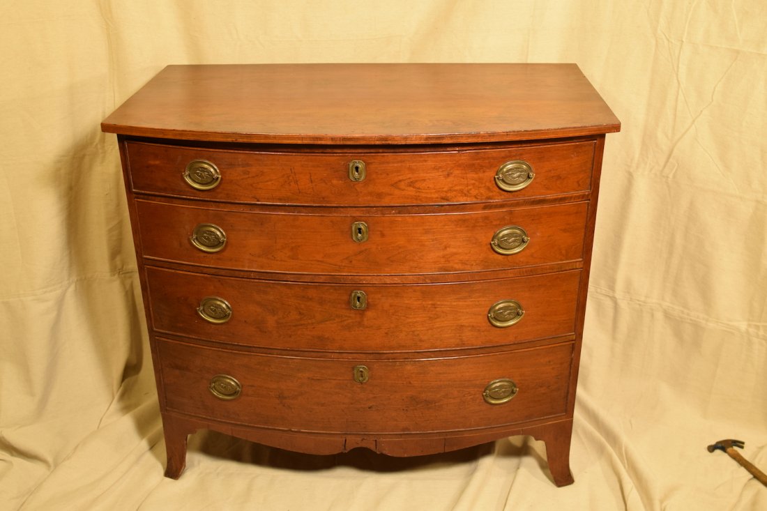 Cherry Hepplewhite Chest (1 of 7)