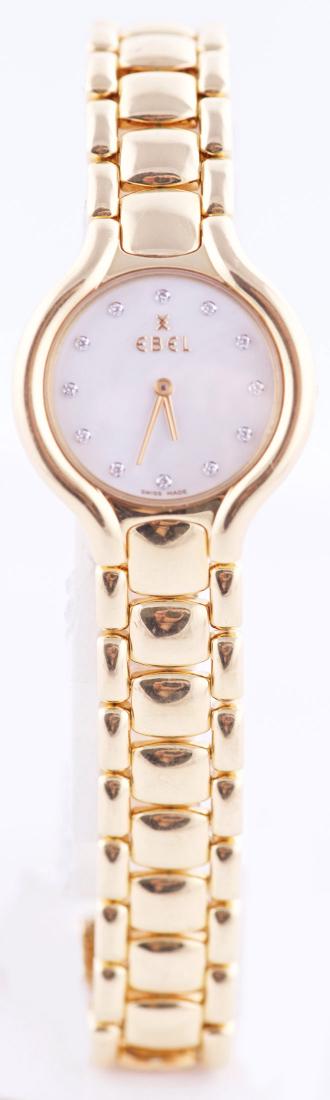 Ebel Solid 18kt Gold Diamond Dial Beluga Dress Watch (1 of 5)