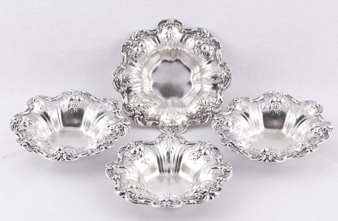 Reed & Barton, Set of four sterling silver small (1 of 3)