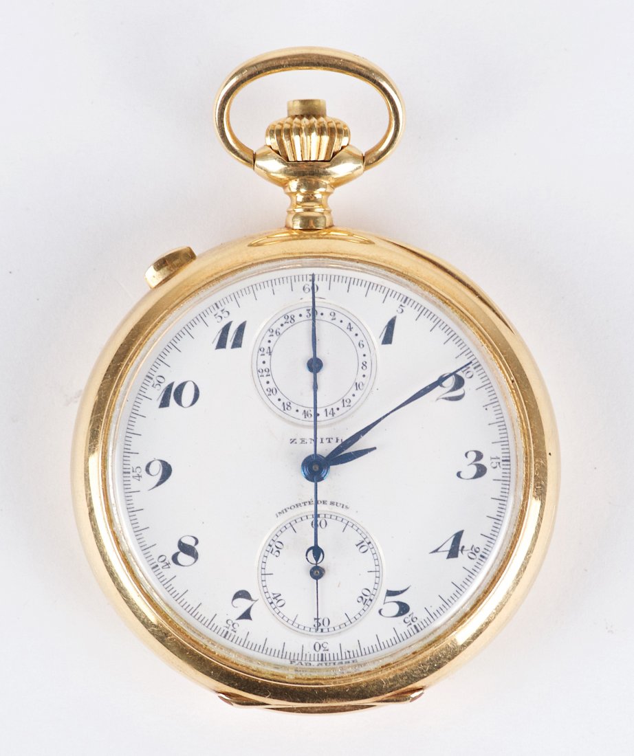 Rare Zenith 18K Solid Gold Split-Seconds Chronograph (1 of 3)