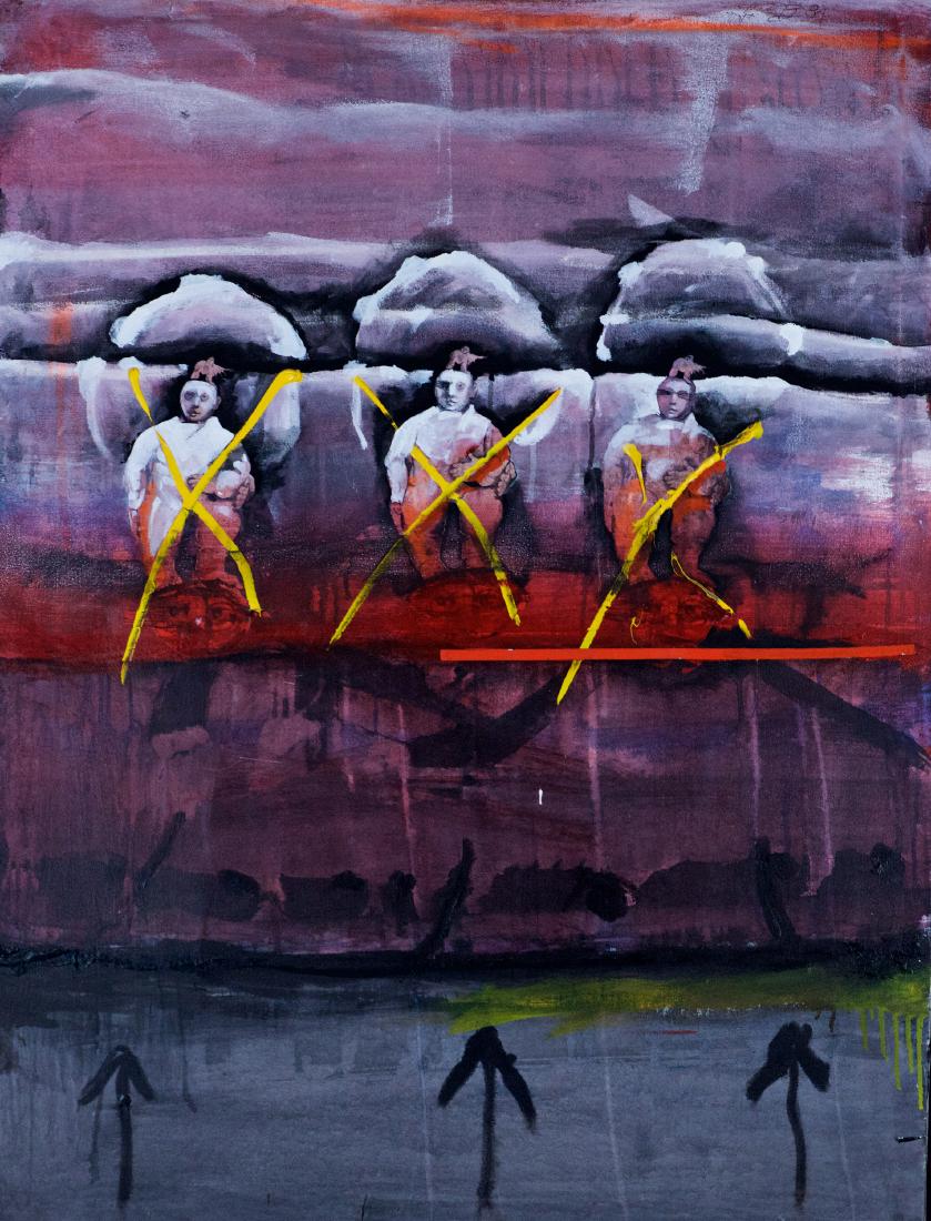 Bougie, Louis - Pierre (1946 -  ) Les trois mages 1984 (1 of 2)