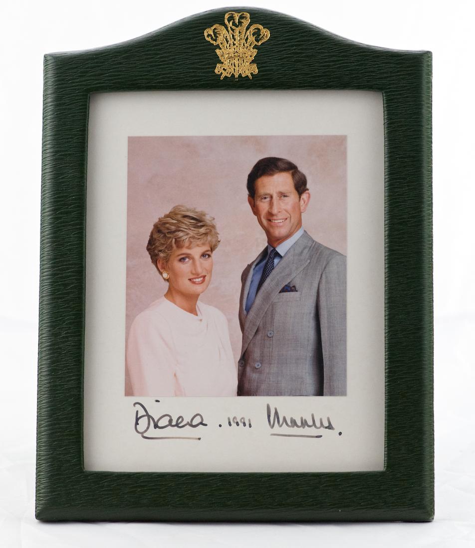 A signed picture of HRH the Prince Charles, Prince of (1 of 2)