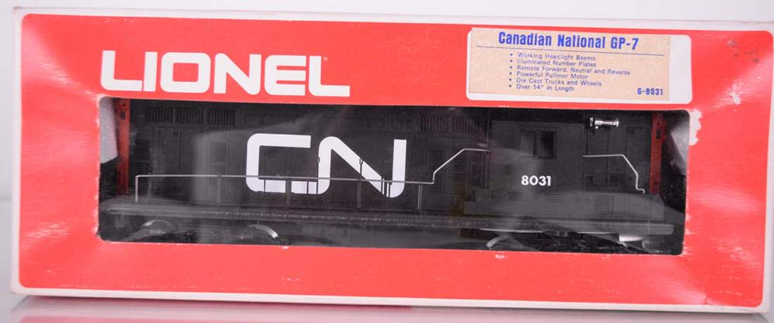Lionel - Locomotive Canadian National GP-7 échelle: Lionel (XX) Locomotive Lionel échelle O Canadian National GP-7 ,dans sa boîte d'origine Lionel O gauge engine Canadian National GP-7, in its original box 14 1/2" long - longueur 36.83 cm Rap