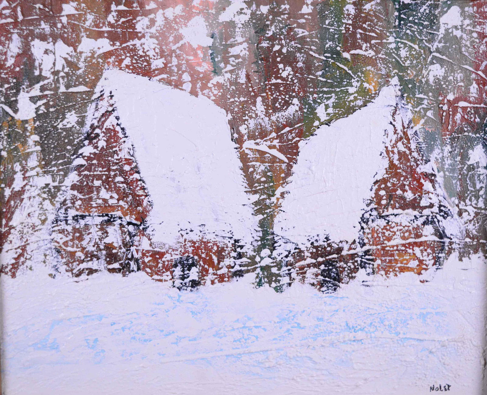 Nolet, Yves Joseph - TempÃªte de neige - (1 of 4)