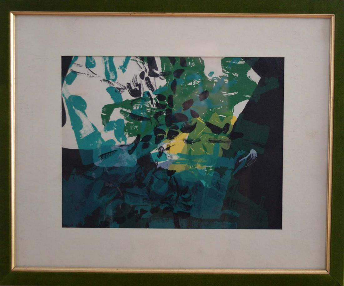 Riopelle, Jean-Paul - Derrière le Miroir - 1968 (1 of 3)