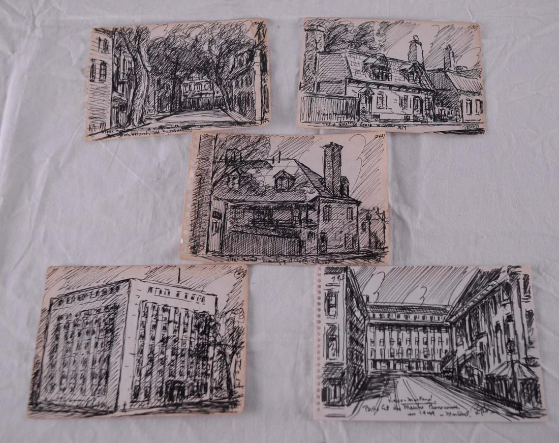 Pépin, Jean-Paul - Croquis du Vieux et du Nouveau (1 of 3)