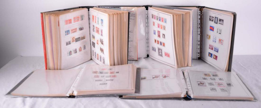 Stamps albums: Russia, Hungary, Yugoslavia, France, (1 of 2)