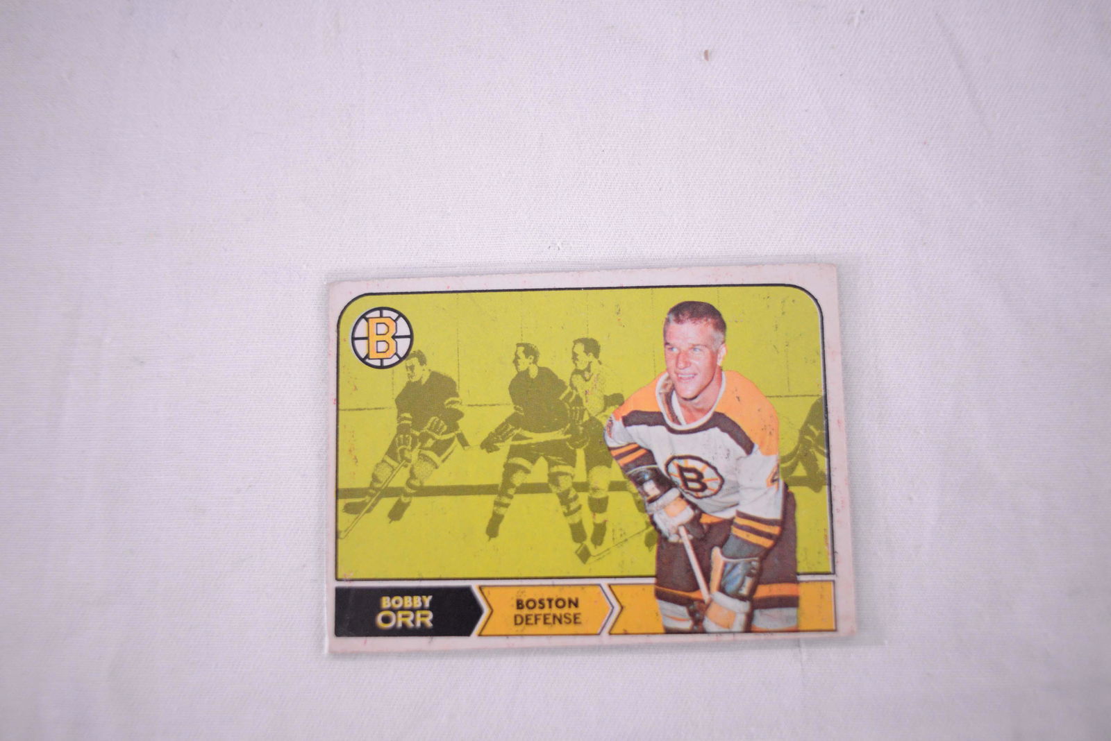 Hockey card O-Pee-Chee 1968 No. 3 Bobby Orr - 1968-1969 (1 of 2)