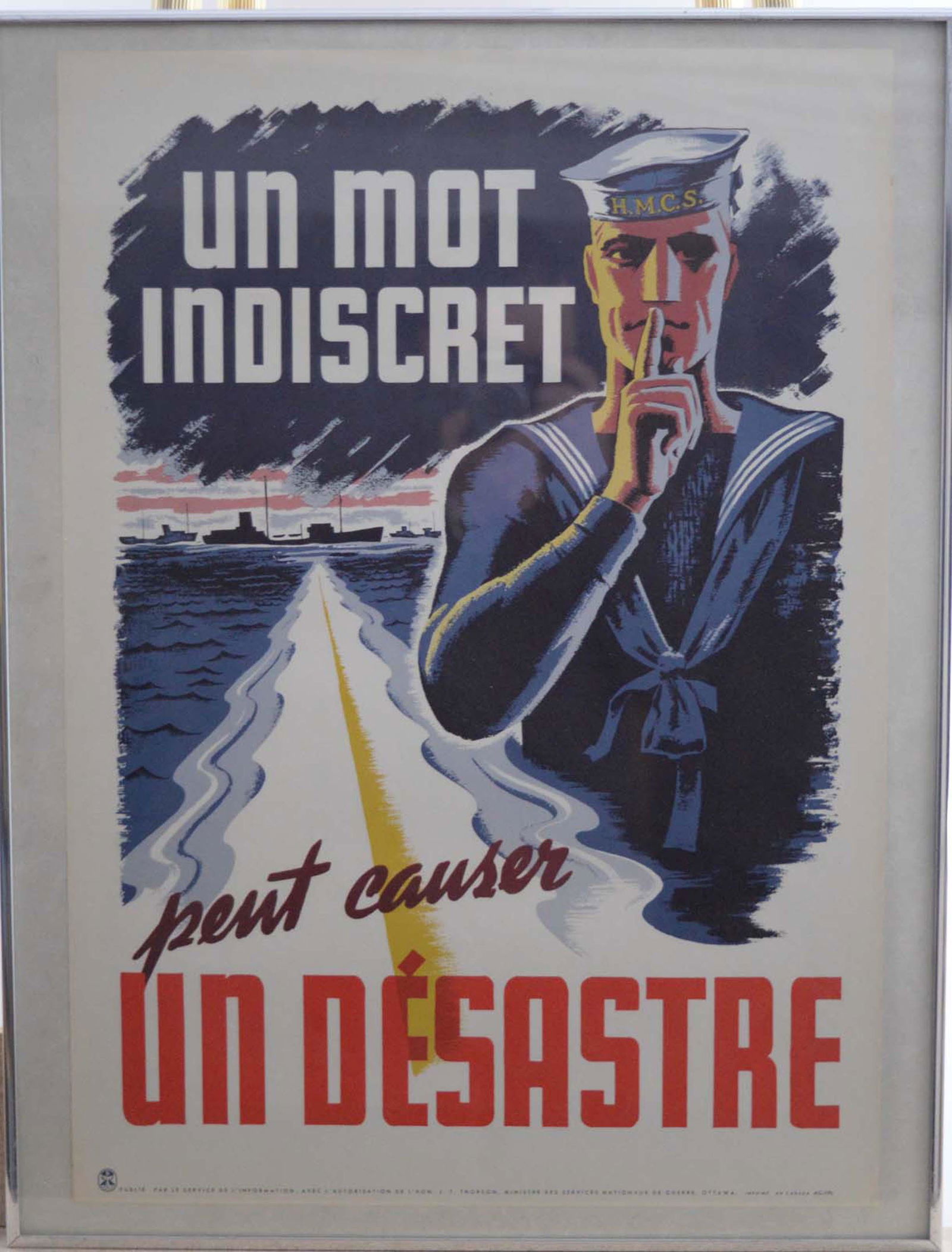 Original World War II canadian poster - 1939-45 (1 of 3)