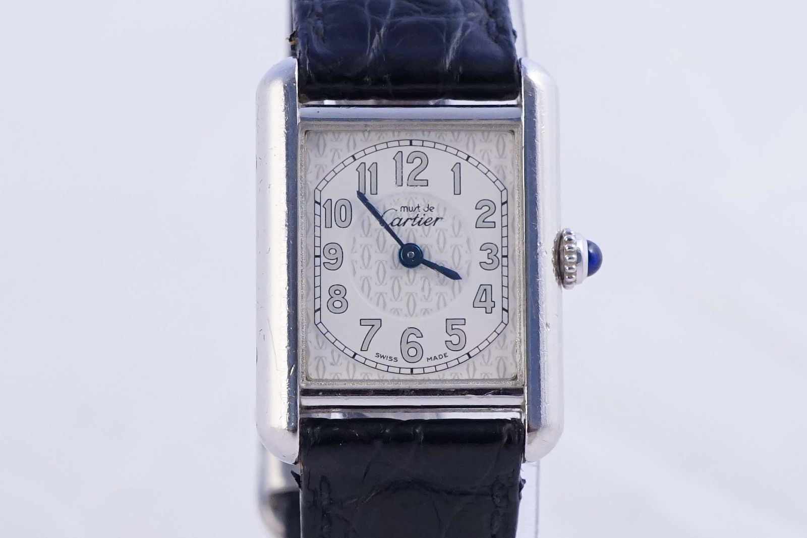 Cartier, Must de Cartier Tank, Lady's Sterling Silver (1 of 11)
