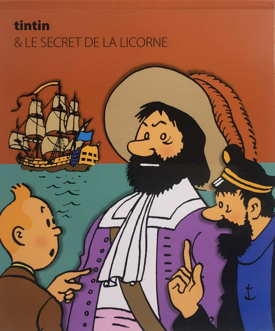 Hergé (Georges Remi) - Tintin Pop-Hop book, Le secret (1 of 3)