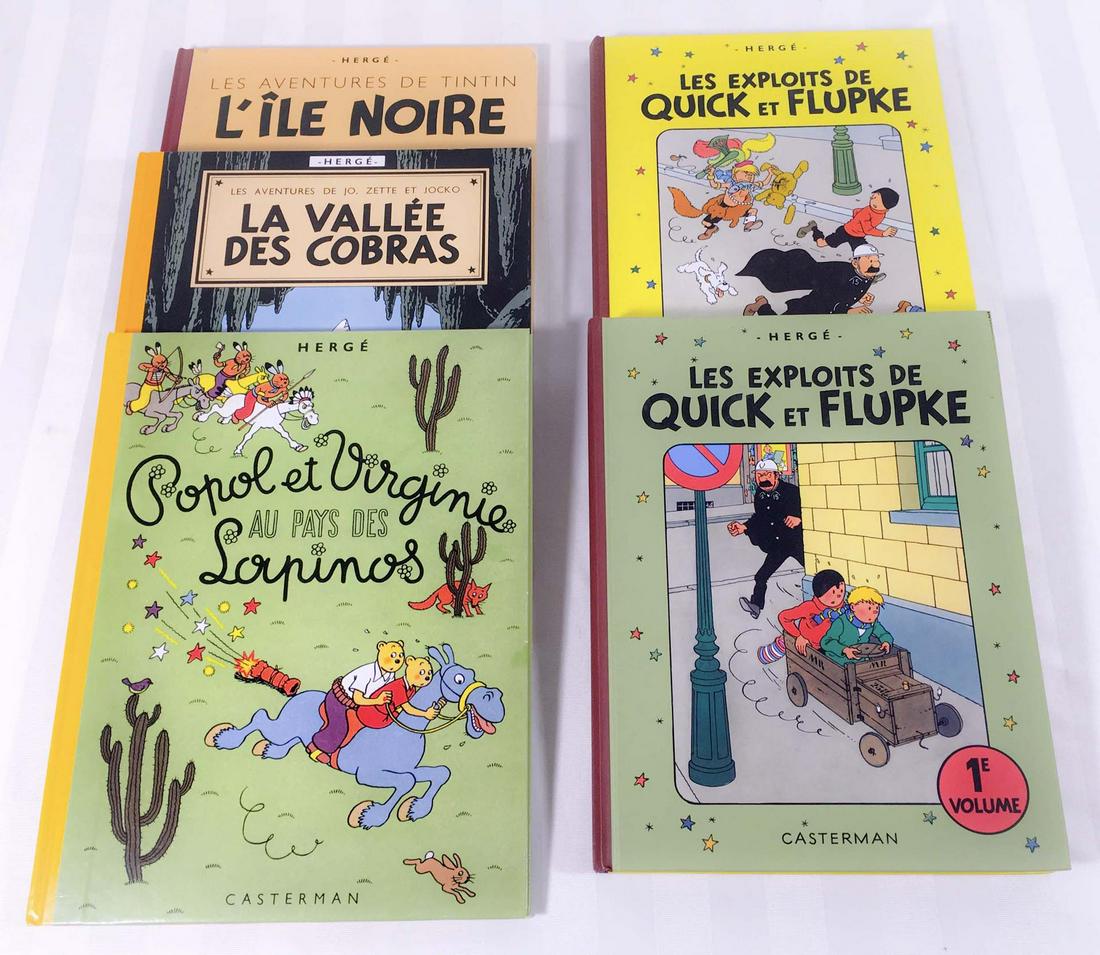 Hergé (Georges Remi) - Reissues of original Hergé (1 of 3)