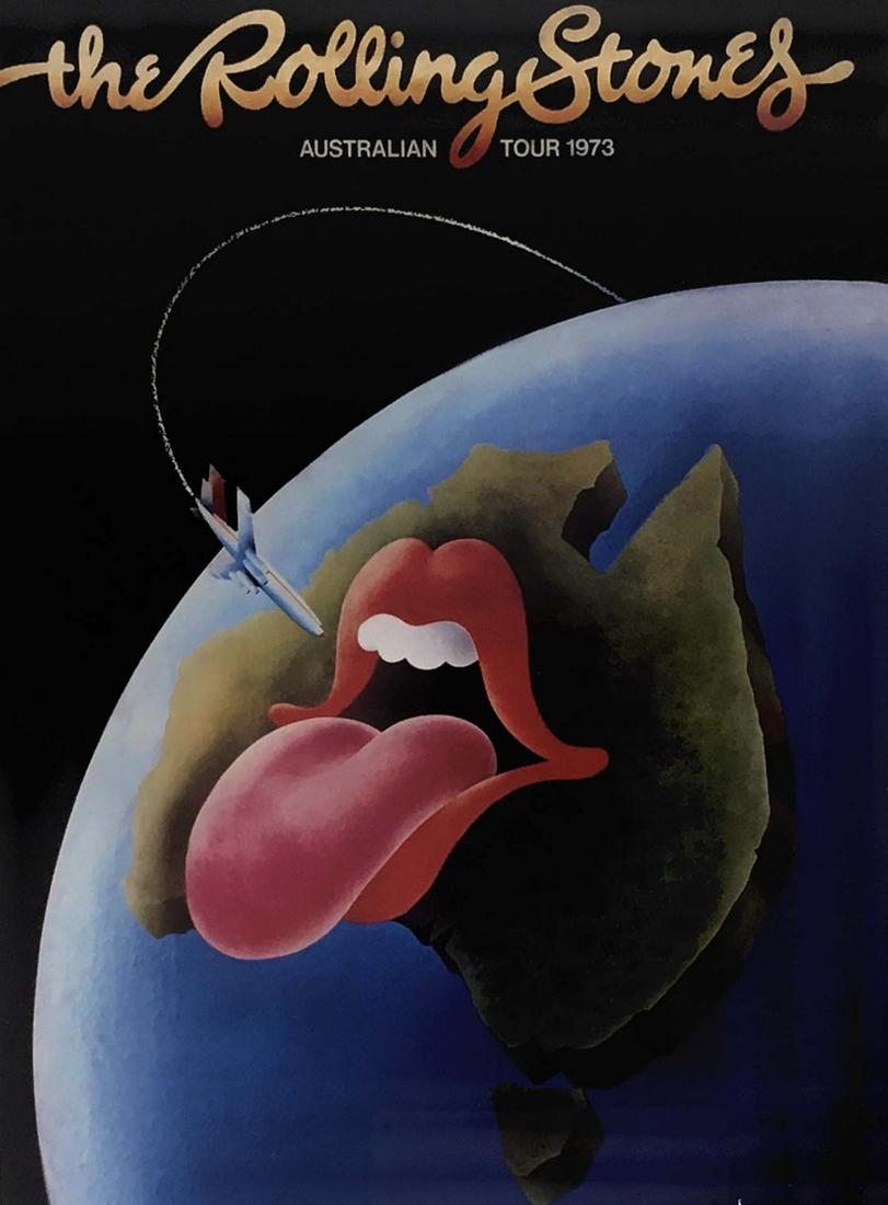 The Rolling Stones poster - 1973 (1 of 4)