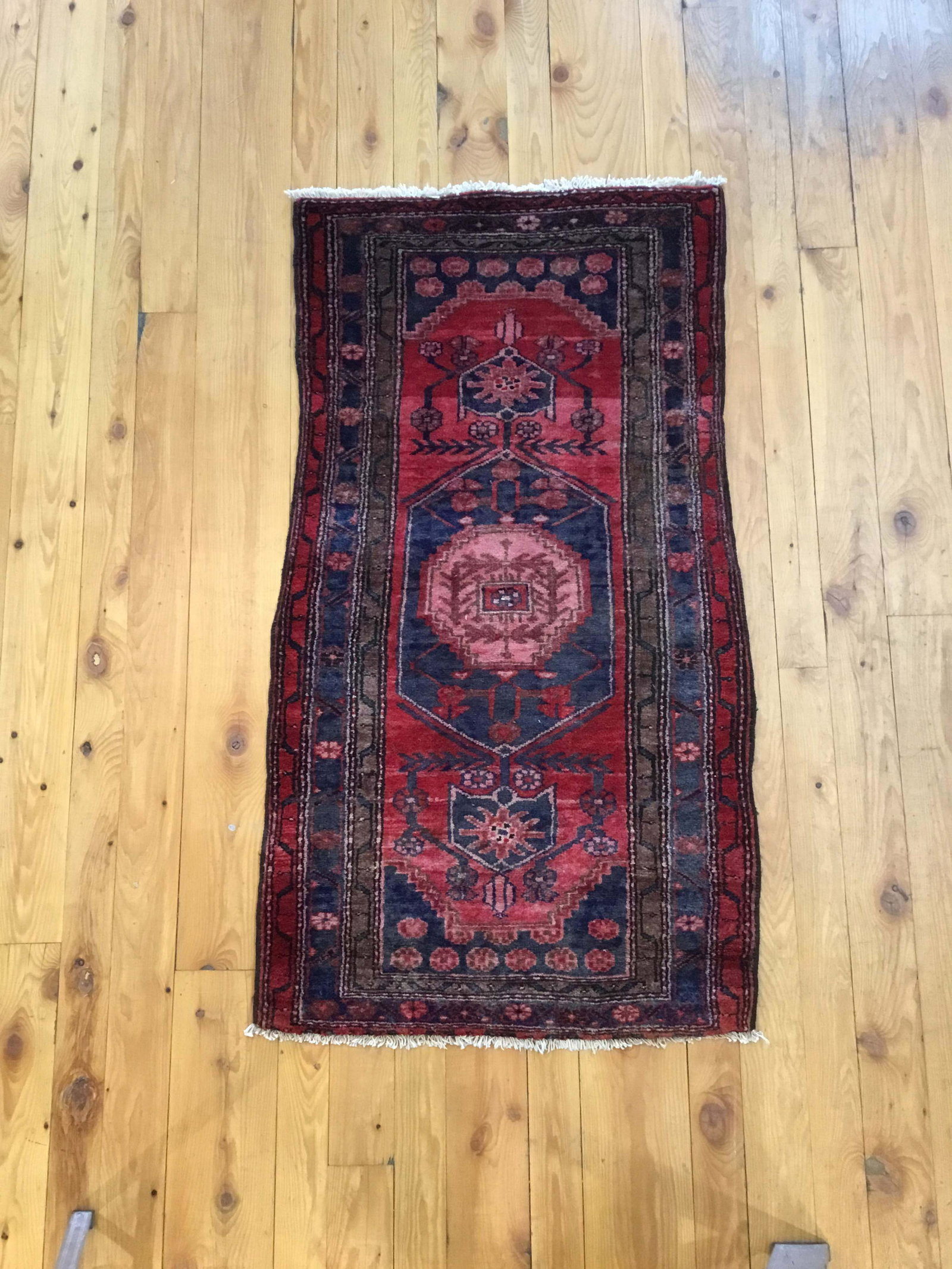 Wool rug "nomads" - c.1970 (1 of 4)