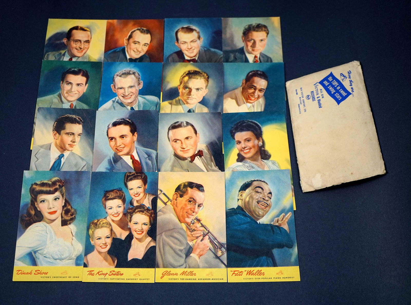 Post Cards 1944 A Lot of 16 RCA Victor Post Cards (1 of 2)