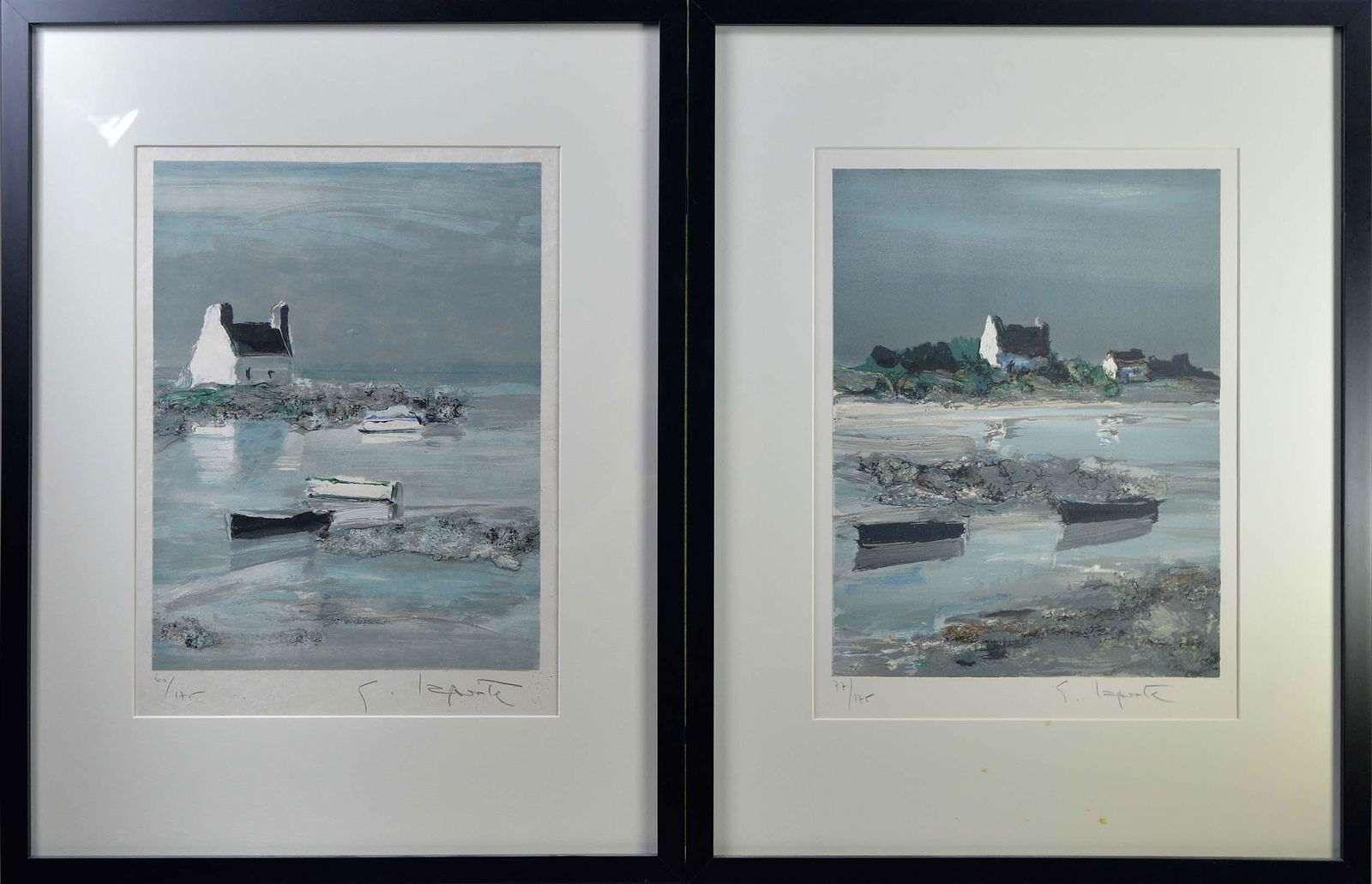 Georges Laporte Signed Lithograph
