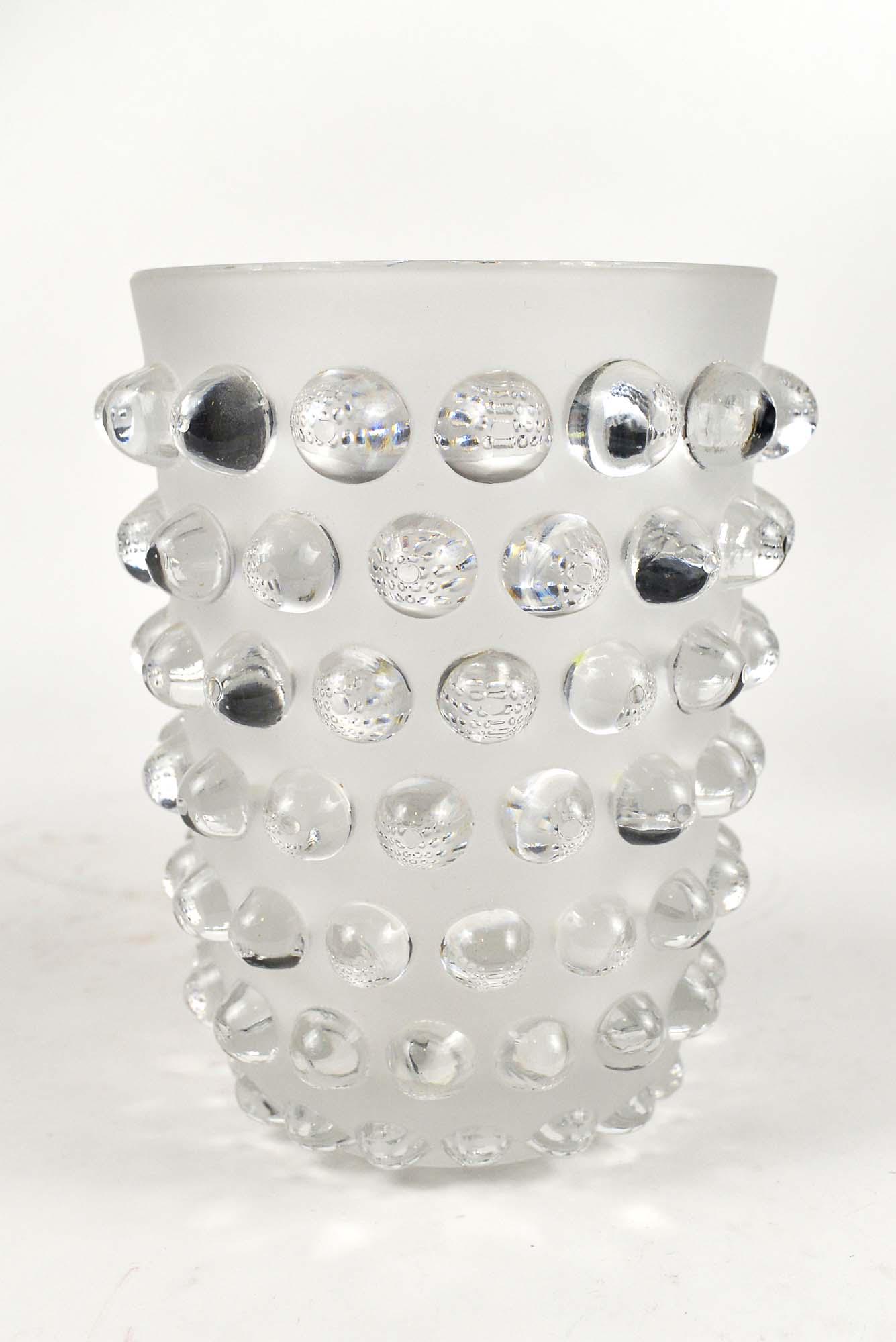 Lalique - Mossi crystal vase (1 of 5)