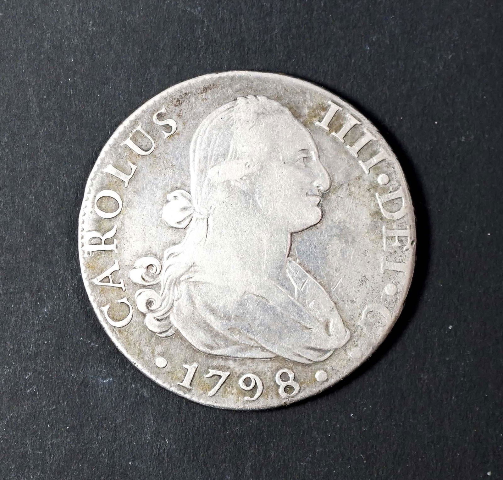 SPAIN 1798 S-CN 8 Reales KM# 432.2 Fine (1 of 2)