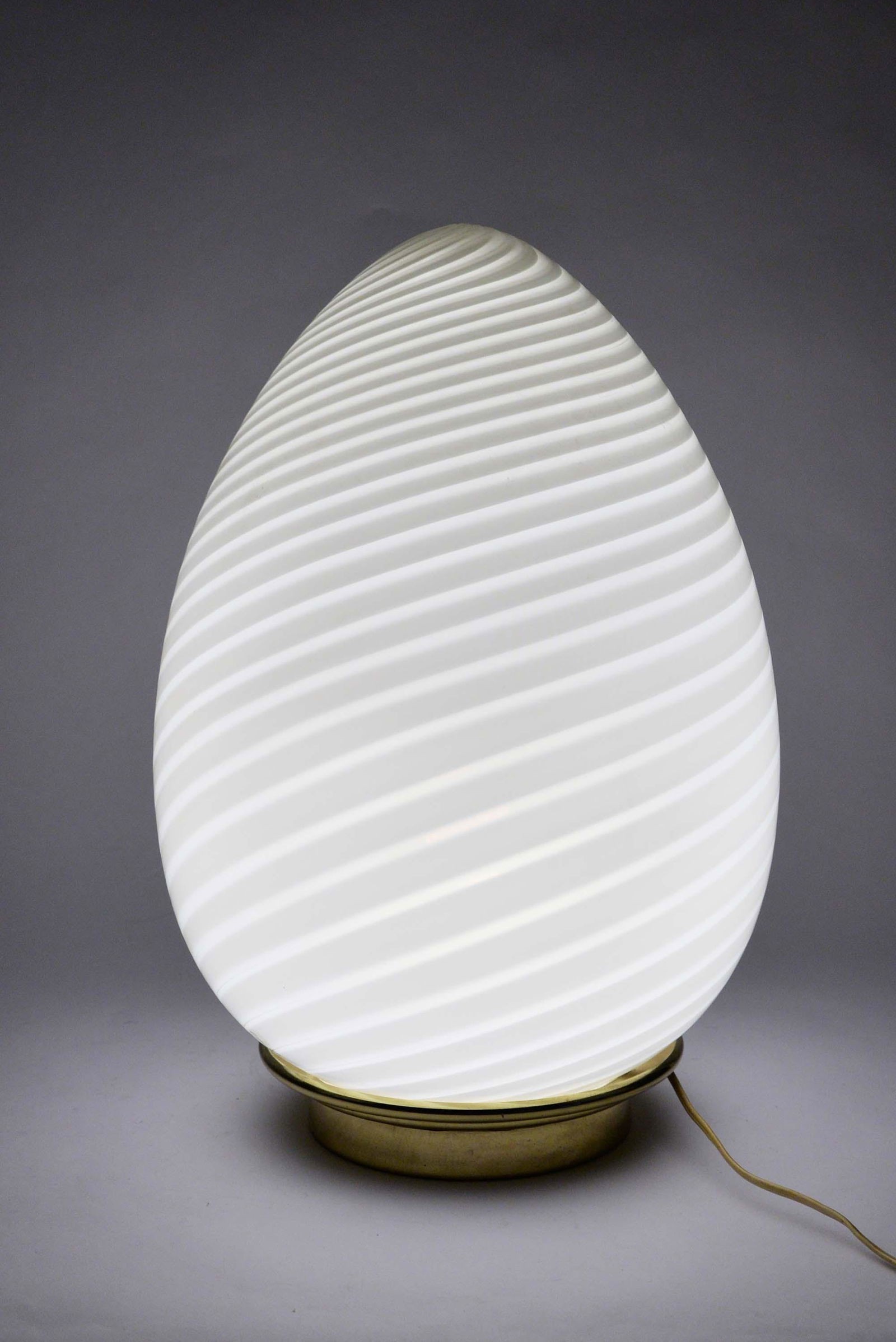 Murano - Glass egg lamp - c.1970 (1 of 5)