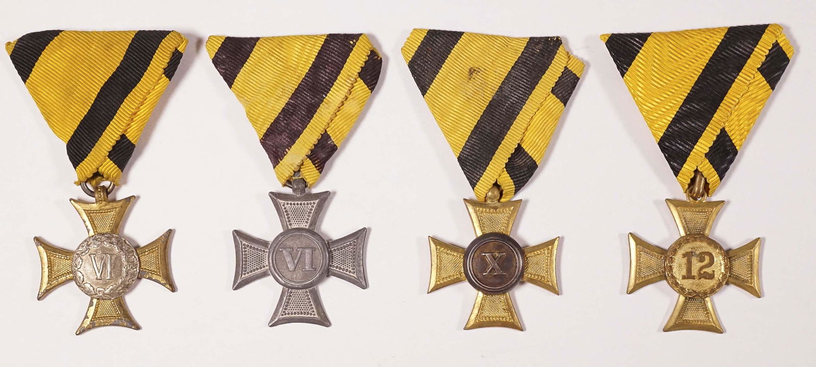 AUSTRIA A Lot of 4 Military Long Service Medals (1 of 4)