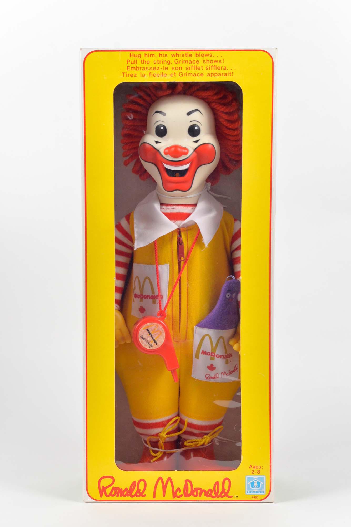 Old ronald cheap mcdonald doll