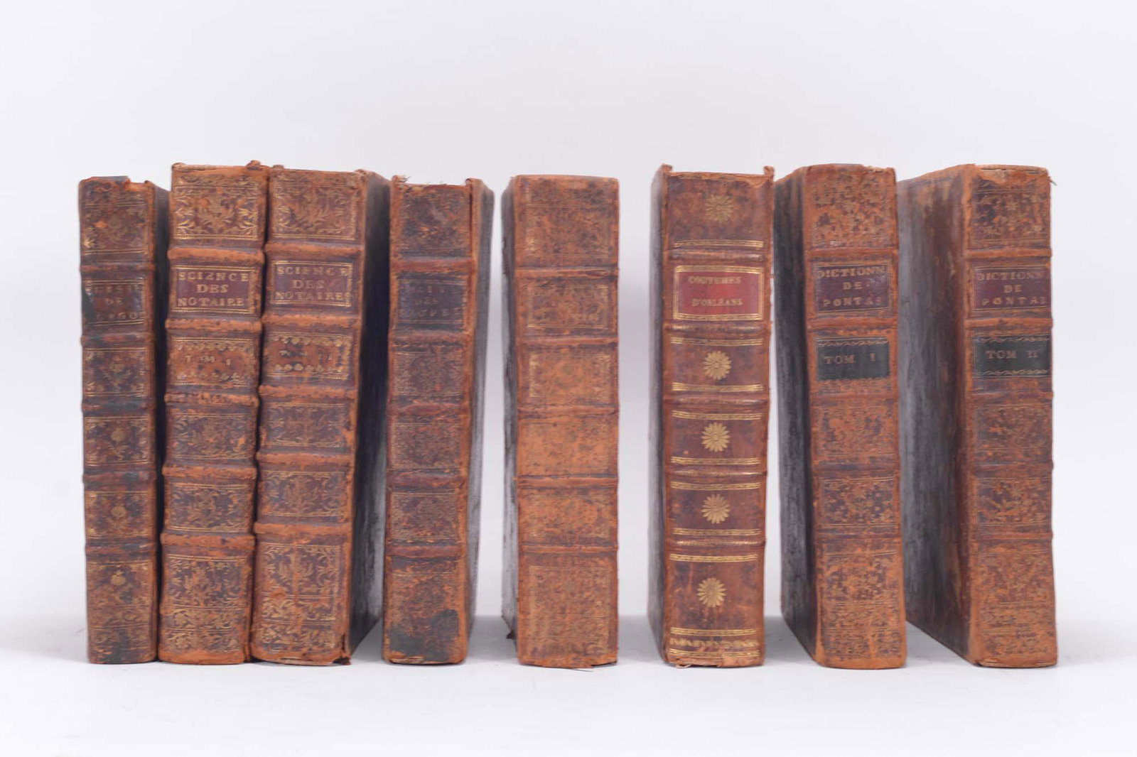 Lot of antiques law books - 1714, 1761, 1768, 1771, (1 of 5)