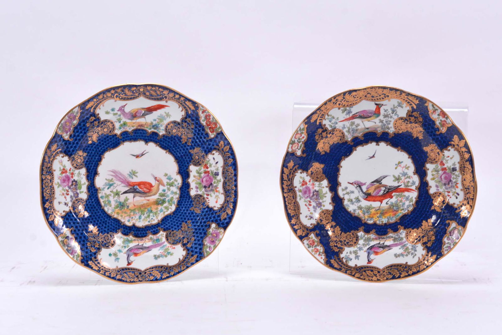 Booths - Two antique porcelain plates - c.1900 (1 of 4)