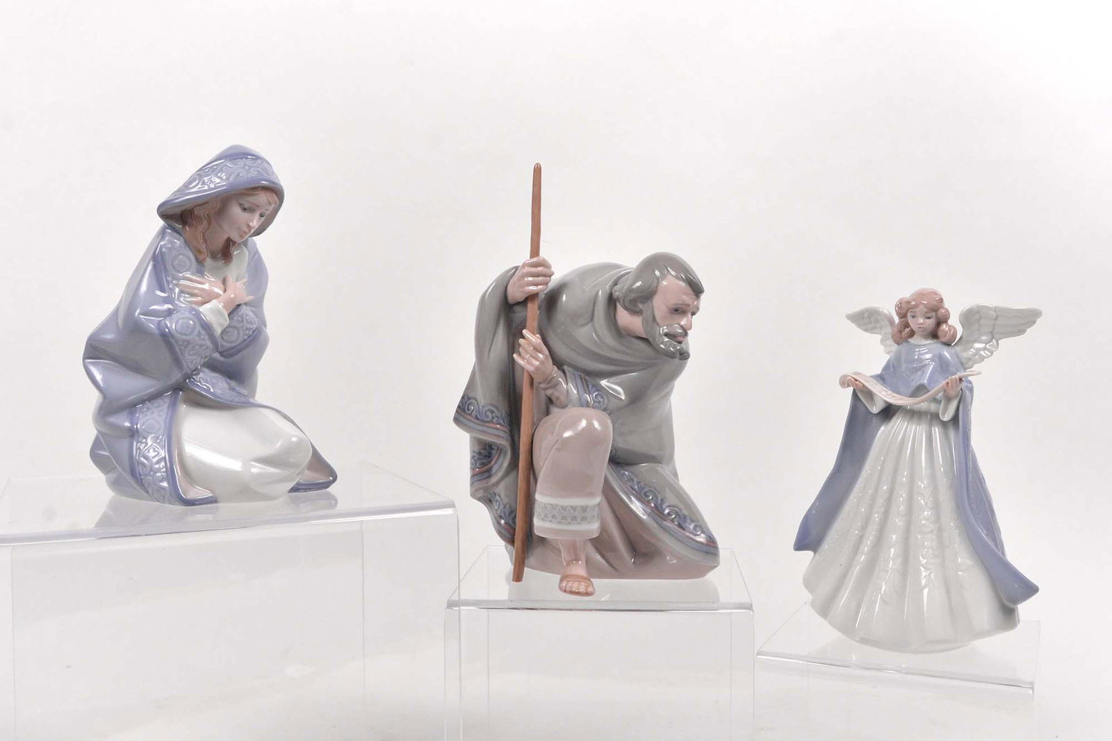 Lladro - Three porcelain figurines - c.1990 (1 of 13)