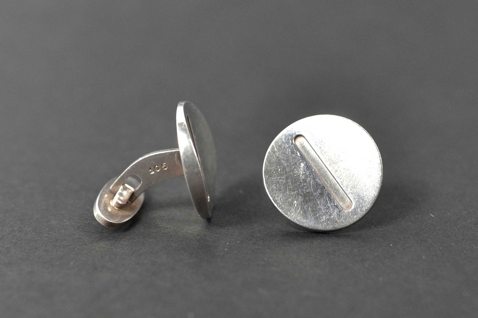 Georg Jensen - Sterling silver cufflinks - c.1960 (1 of 8)