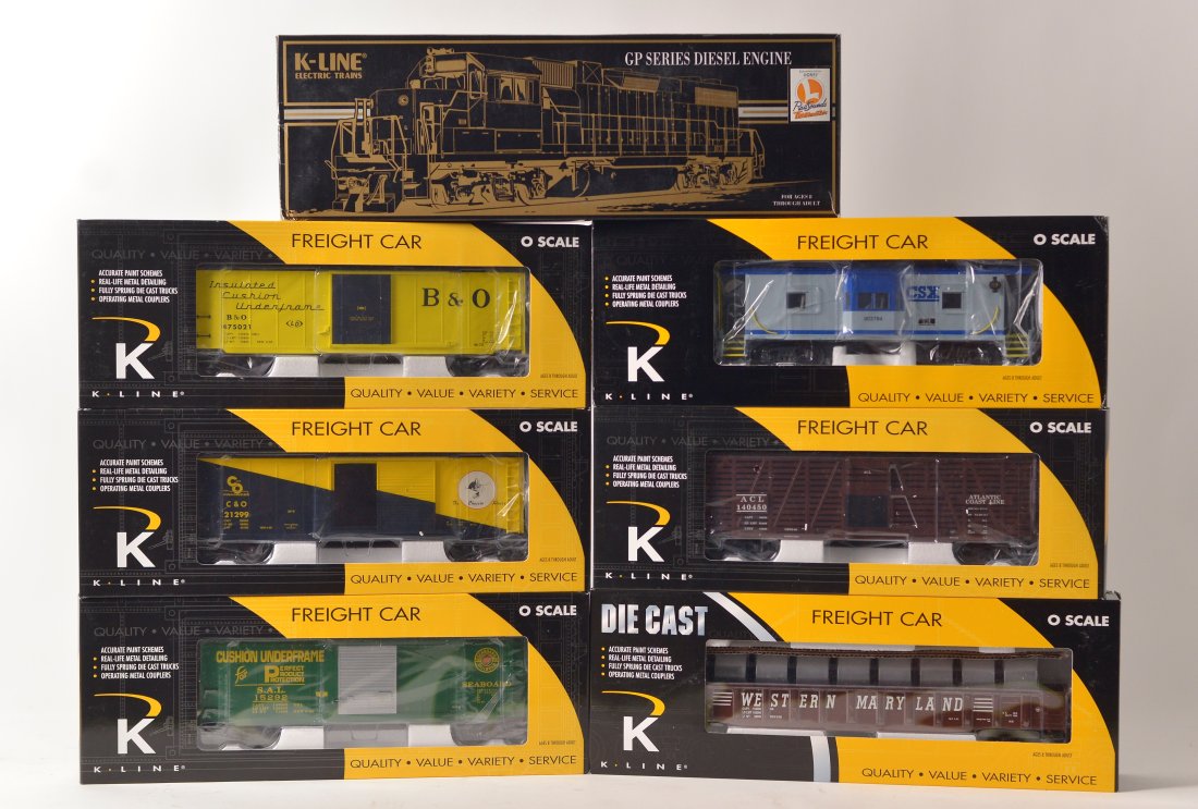 K-Line - CSX 1:48 O scale electric train set - 2001 (1 of 4)