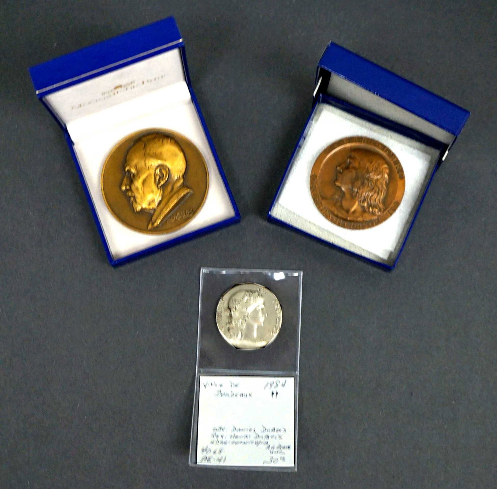 France 1933-1984 A Lot of 3 Topical Medals EF-Unc. (1 of 6)