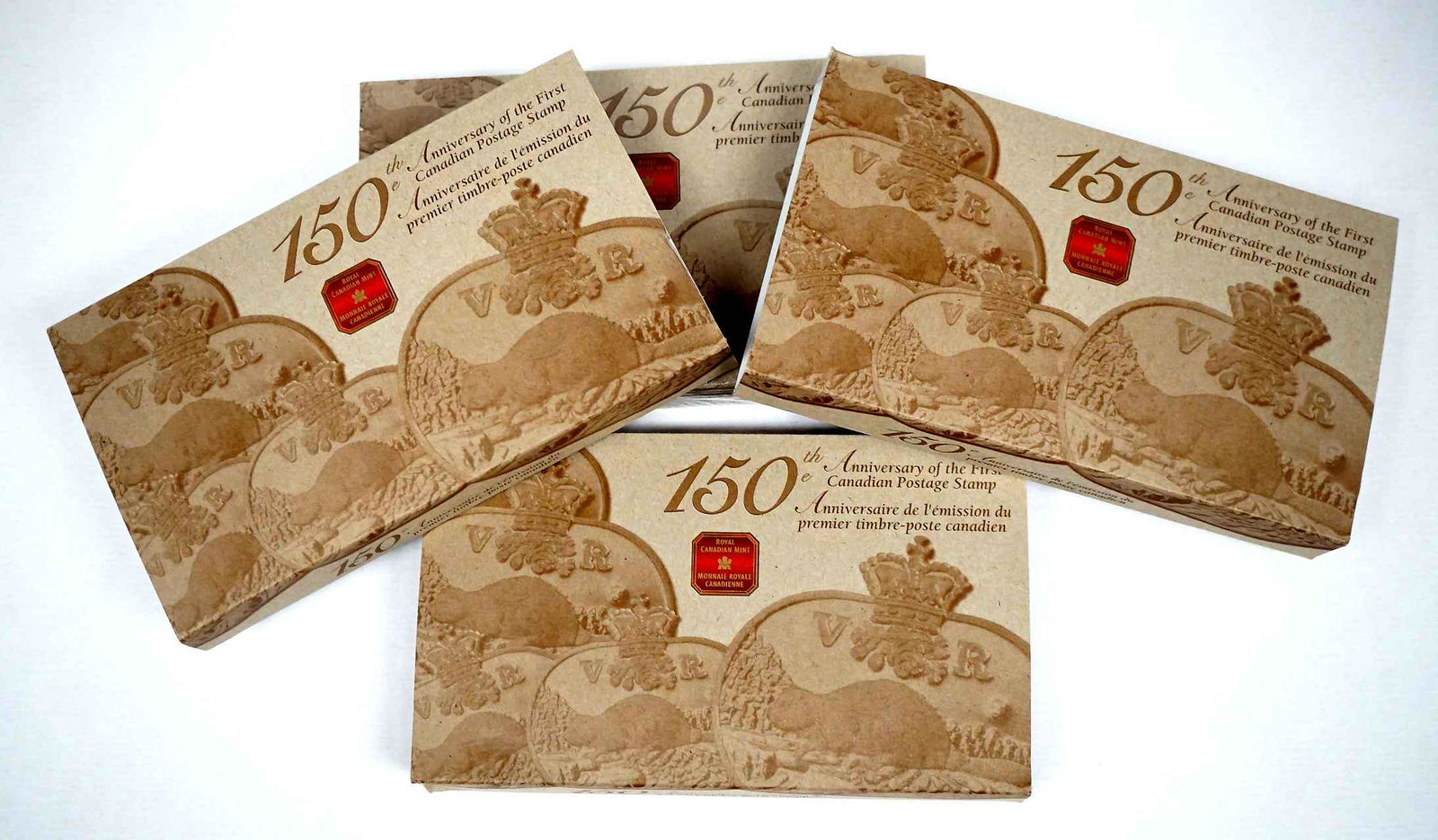 Canada 3 Cents 2001. A Lot of 4 150th. Anniversary of the Postage Stamp Proof (1 of 3)