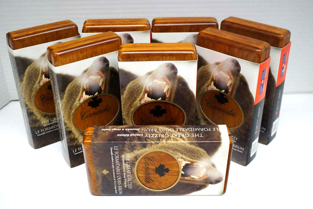 Canada $8 Dollars 2004. A Lot of  8 Grizzly Sets Proof (1 of 3)