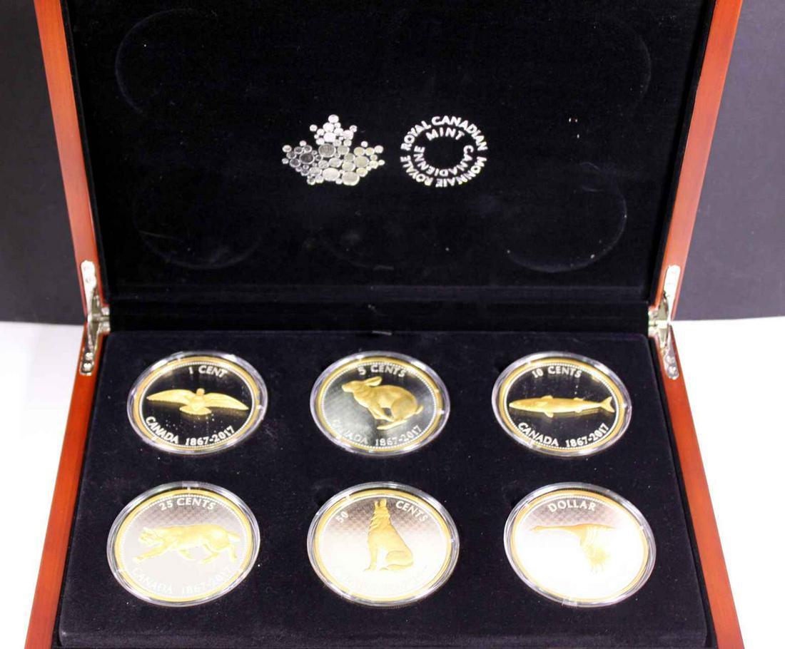 Canada 2017 Alex Colville 6 Coin 5 Oz. .9999 Set Proof (1 of 4)