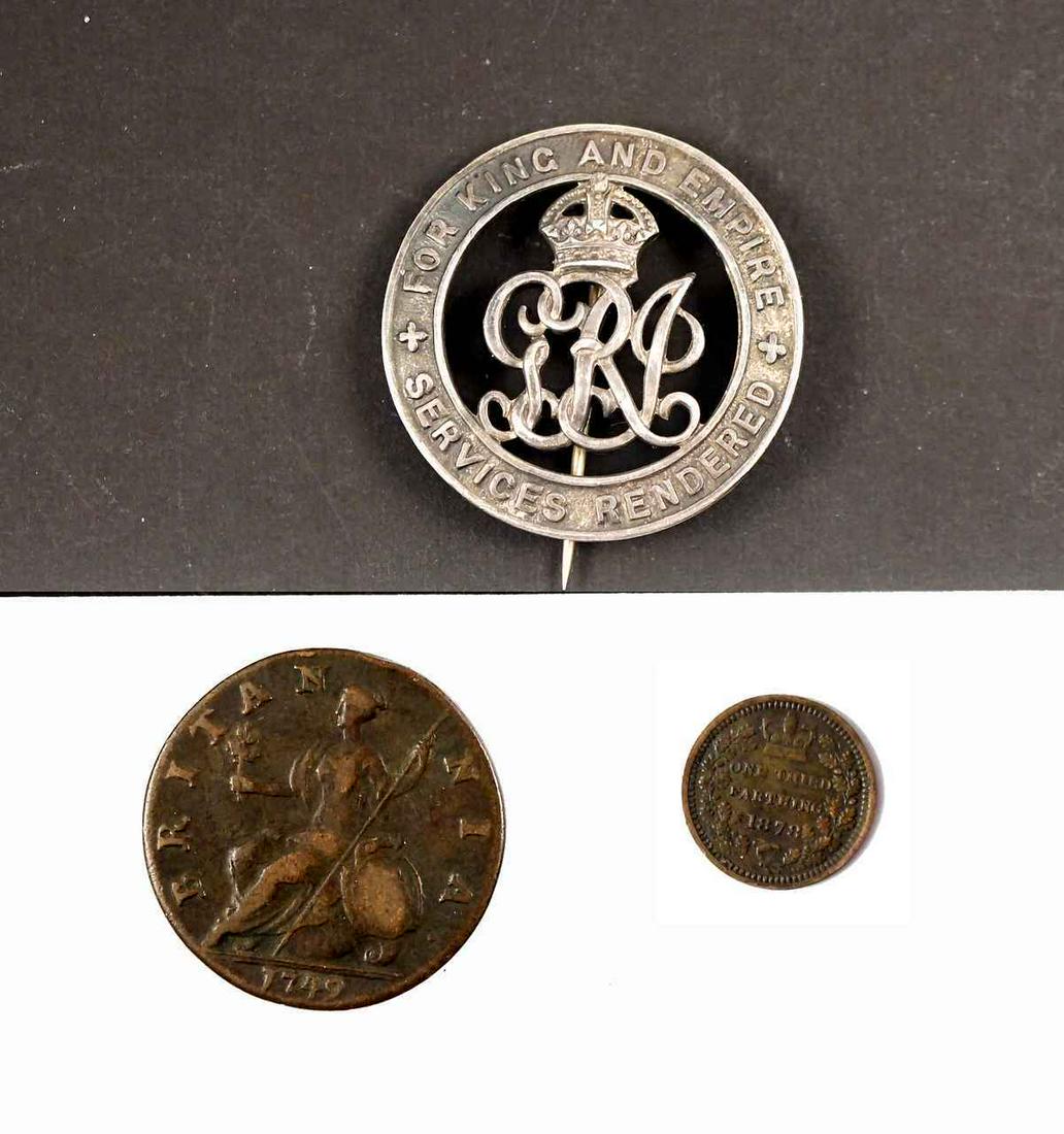 Great Britain 1749-1916. A Mixed Lot of 3 Pieces Very Fine (1 of 8)