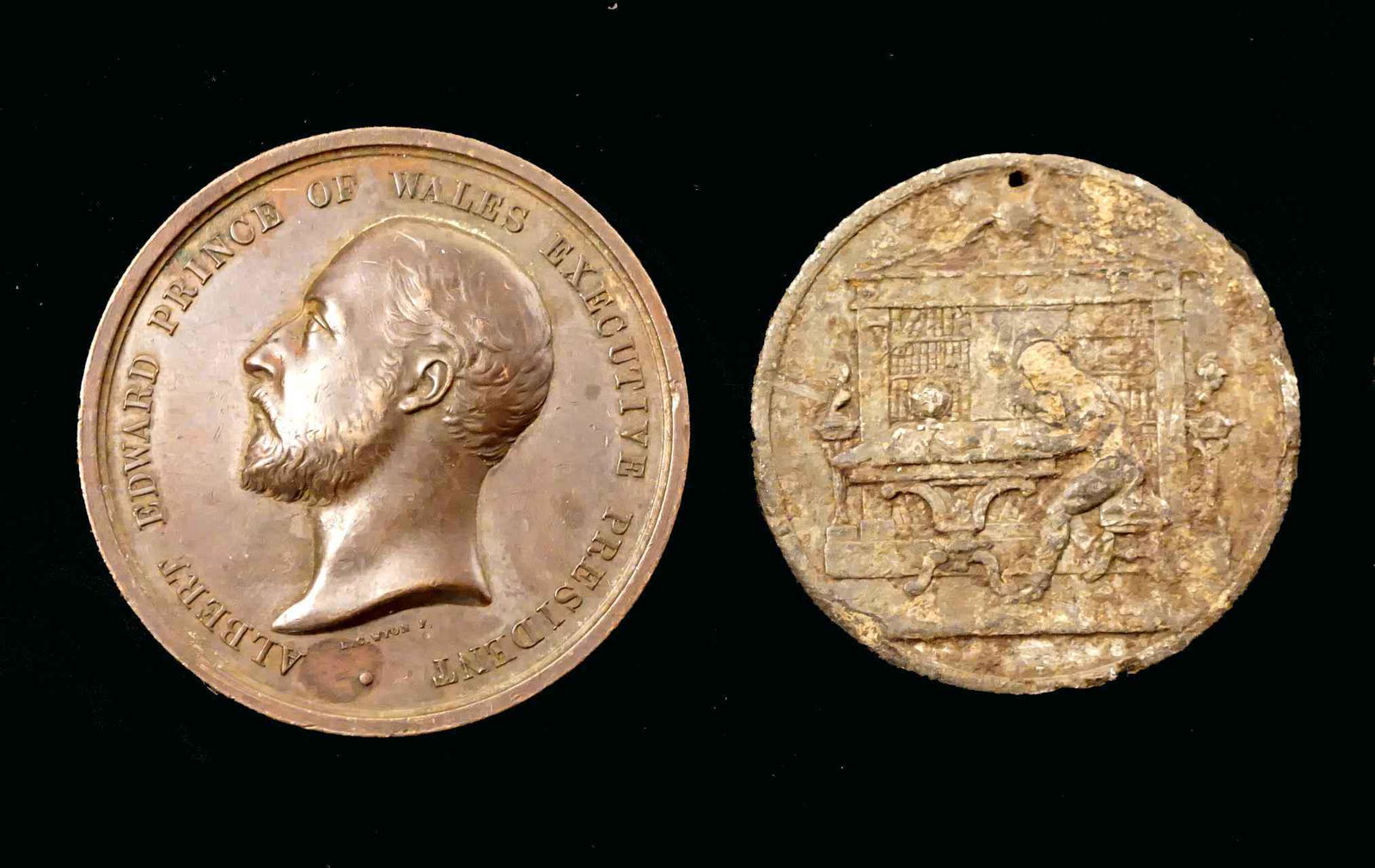 Great Britain 1886. A Lot of 2 Victorian Medals Very Good-Very Fine (1 of 3)