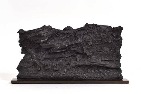 Vaillancourt, Armand - Coulée de lave - 1969: Vaillancourt, Armand (1929-) Coulée de lave (1969) Description: Bronze sculpture, E.A. 1/4, signed on lower left Armand Vaillancourt Dimension (PO): 13 1/2" x 7" x 1 1/2" Dimension (CM): 34.