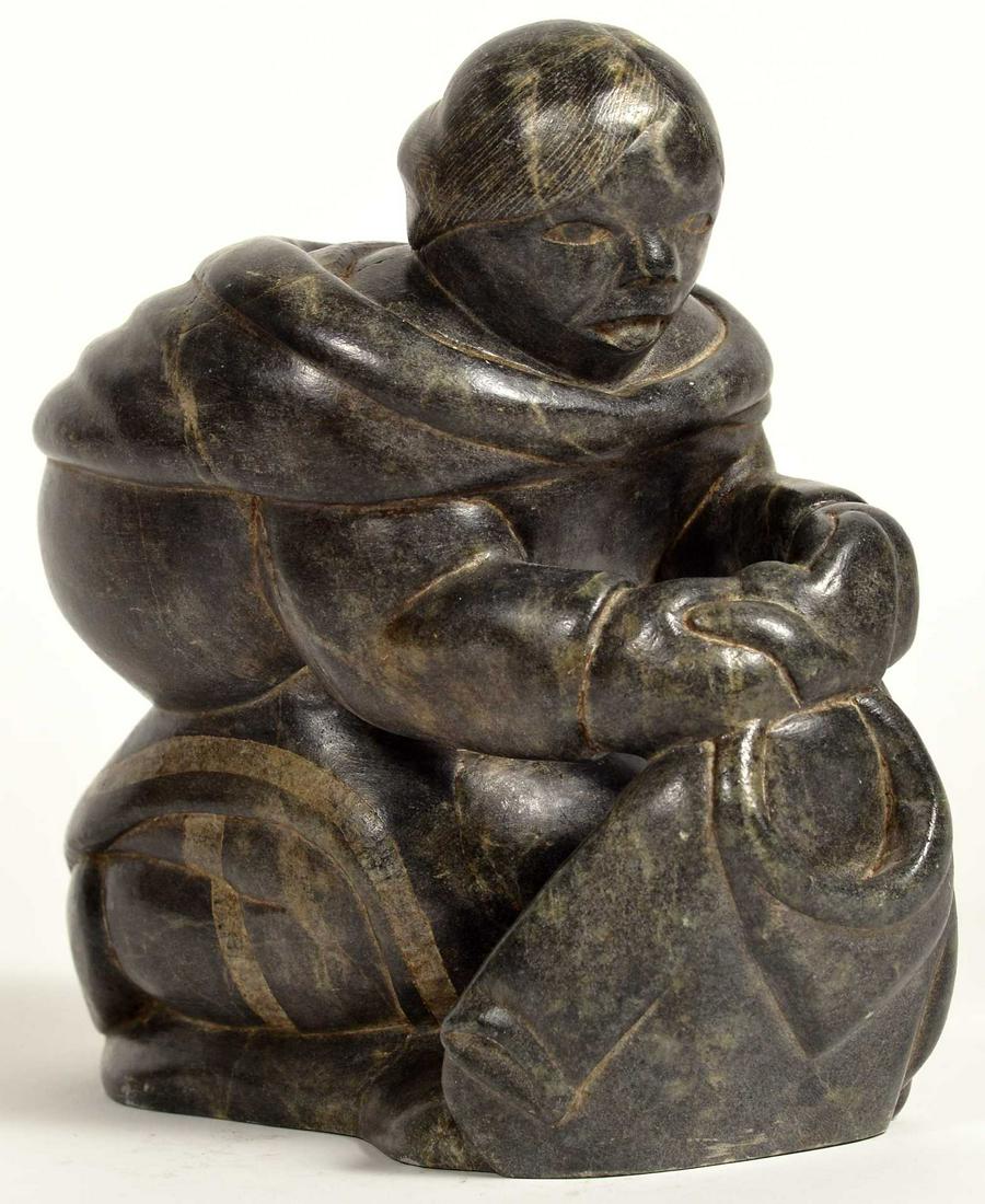 Qumaluq, Levi - Woman sewing an amauti (1 of 20)