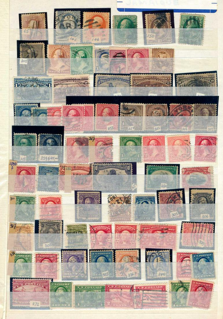 UNITED STATES 1861-1989 COLLECTION, STAMPS F-VF **/*/O. (1 of 7)