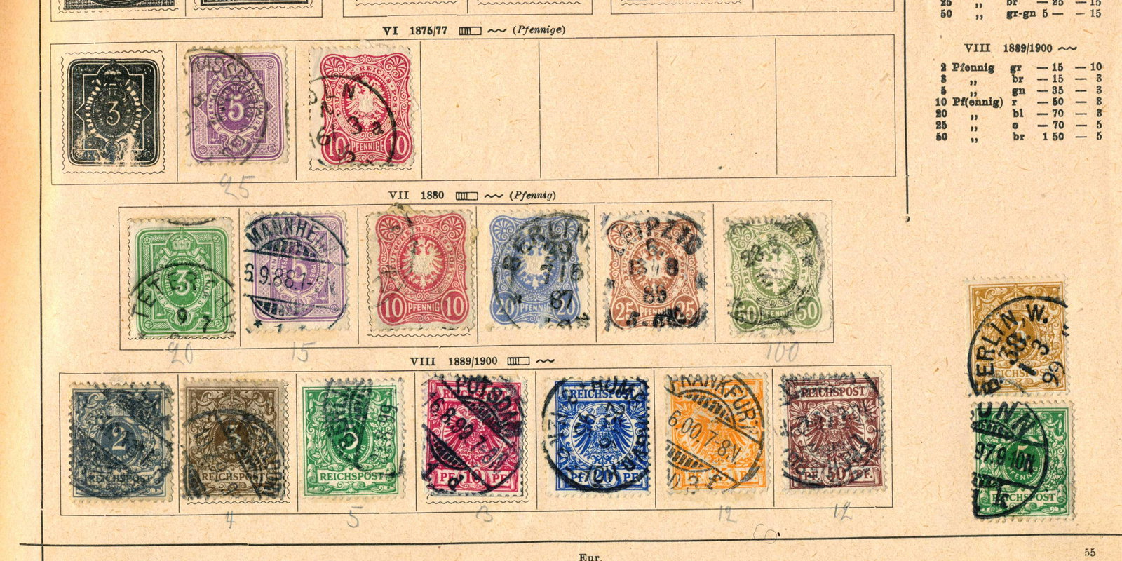 WORLD 1875-1989 + EUROPA COLLECTIONS, STAMPS F-VF **/O. (1 of 6)