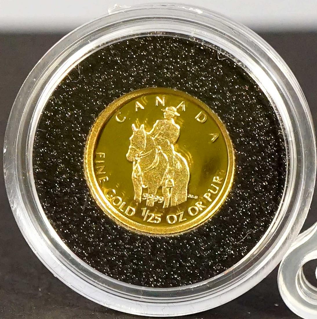 CANADA 50 Cents Gold 2010 R.C.M.P. Coin Proof (1 of 3)