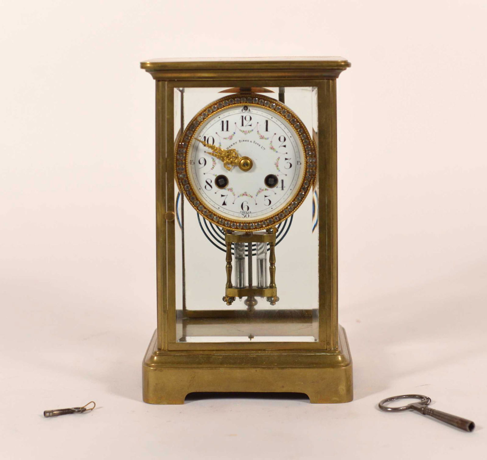限定数のみ! 廃番 イギリス発【NEWGATE社】Mentel Clock BK 置き時計